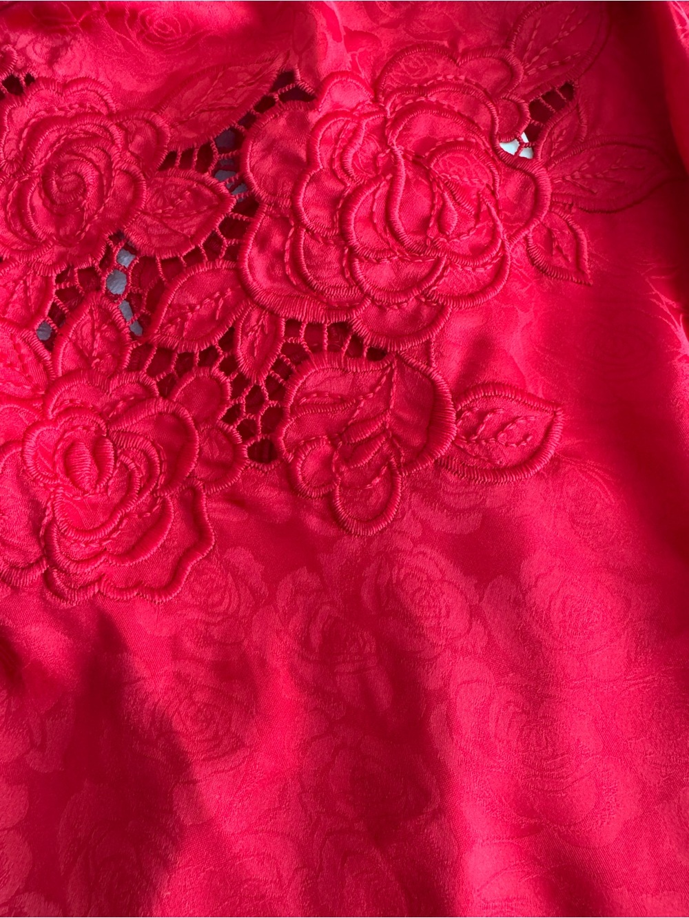 For Love & Lemons Red Claudia Mini Dress - Picture 11 of 14